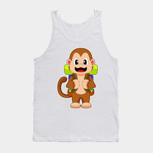 Monkey Hiker Backpack Hiking Tank Top